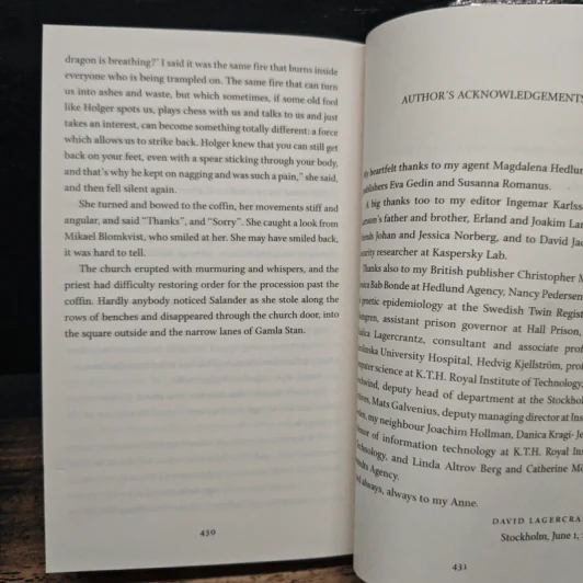 The Girl Who Takes an Eye for an Eye - David Lagercrantz รูปที่ 8