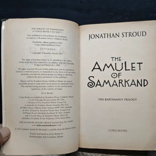 The Amulet of Samarkand - Jonathan Stroud รูปที่ 6