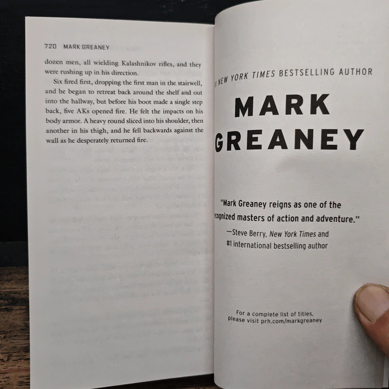 Relentless - Mark Greaney รูปที่ 8