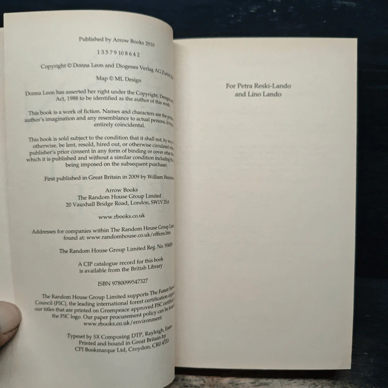 About Face - Donna Leon รูปที่ 6