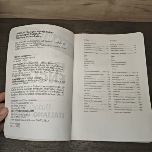 Italian-English Dictionary : Dizionario Italiano-Inglese รูปที่ 6