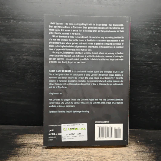 The Girl Who Lived Twice - David Lagercrantz รูปที่ 2