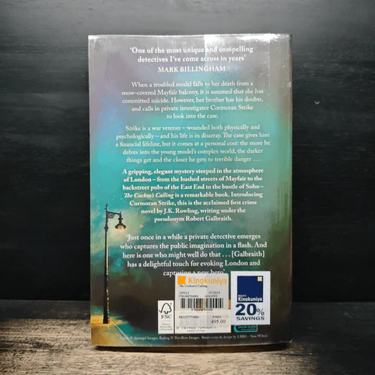 The Cuckoo's Calling - Robert Galbraith รูปที่ 2