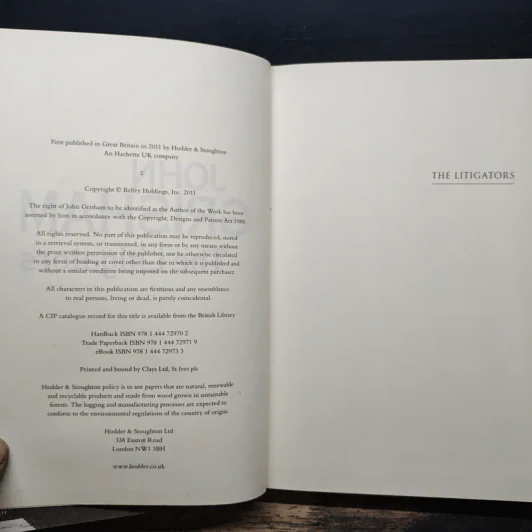 The Litigators - John Grisham รูปที่ 6
