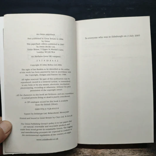 The Naming of the Dead - Ian Rankin รูปที่ 6