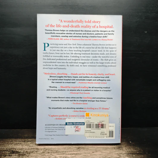 The Shift: One Nurse, Twelve Hours, Four Patients' Lives - Theresa Brown, RN รูปที่ 2
