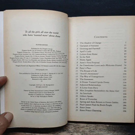 Anne of the Island - L.M.Montgomery รูปที่ 6