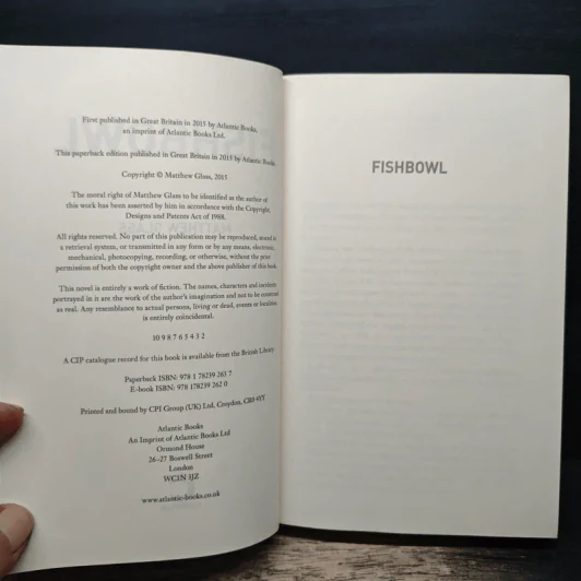 Fishbowl - Matthew Glass รูปที่ 6