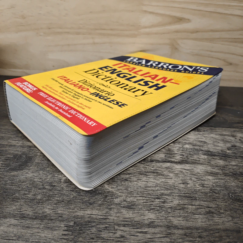 Italian-English Dictionary : Dizionario Italiano-Inglese รูปที่ 3