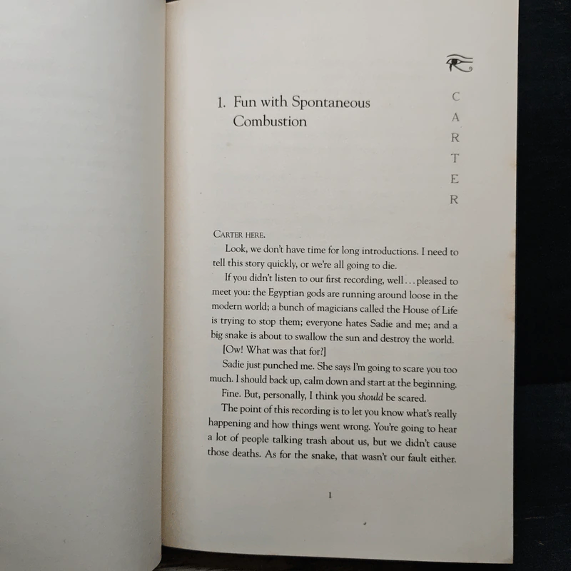 The Throne of Fire - Rick Riordan รูปที่ 9
