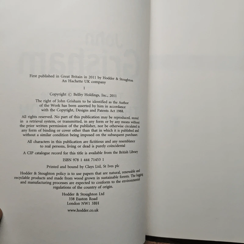 Theodore Boone The Abduction - John Grisham รูปที่ 6