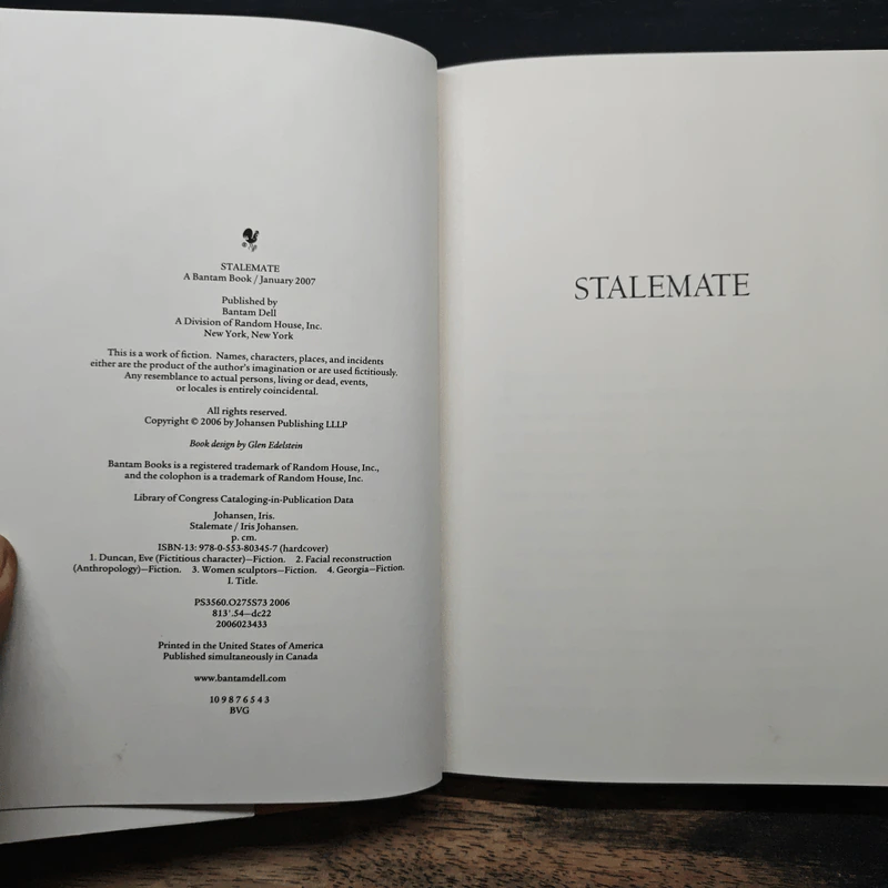 Stalemate - Iris Johansen รูปที่ 6