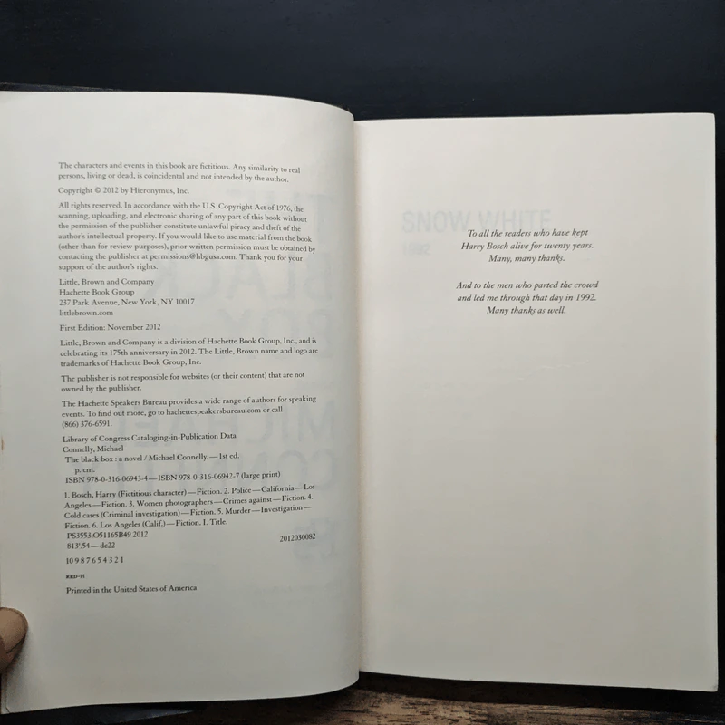 The Black Box - Michael Connelly รูปที่ 7