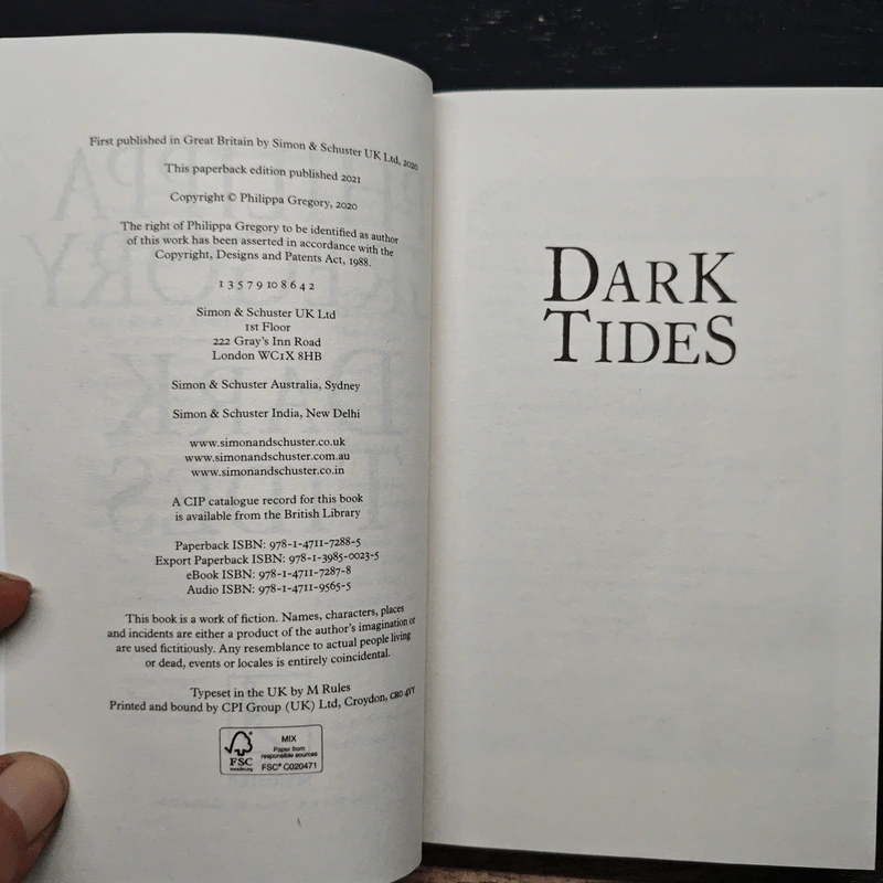Dark Tides - Philippa Gregory รูปที่ 6