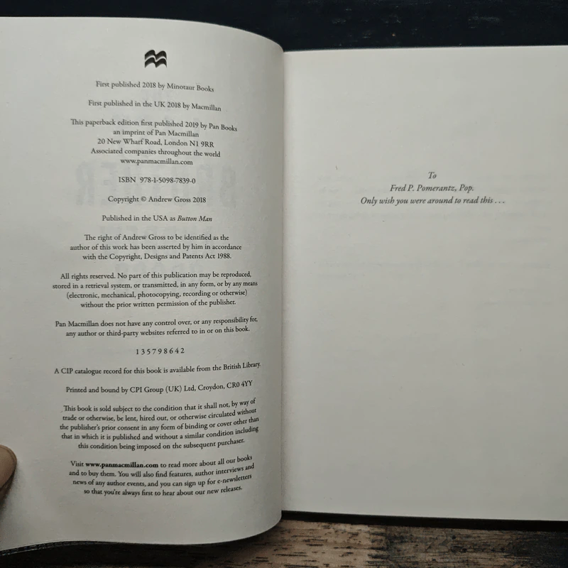 The Last Brother - Andrew Gross รูปที่ 6