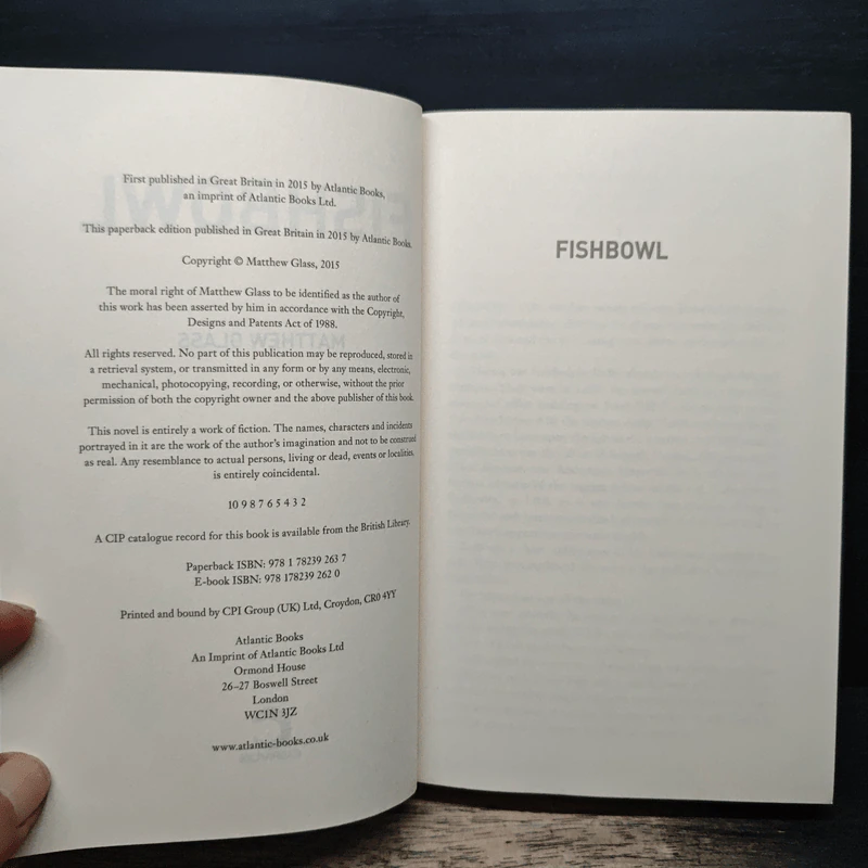 Fishbowl - Matthew Glass รูปที่ 6