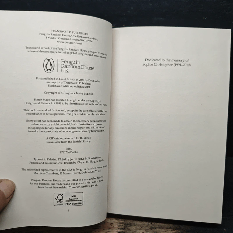 Knife Edge - Simon Mayo รูปที่ 6
