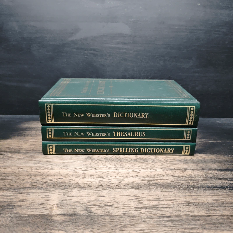 The New Webster's Desk Reference Library 3 เล่ม รูปที่ 4