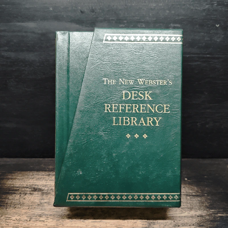 The New Webster's Desk Reference Library 3 เล่ม รูปที่ 2