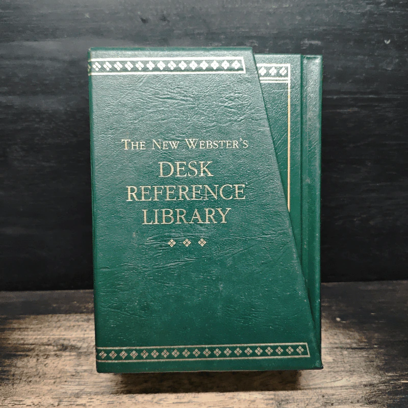 The New Webster's Desk Reference Library 3 เล่ม รูปที่ 1