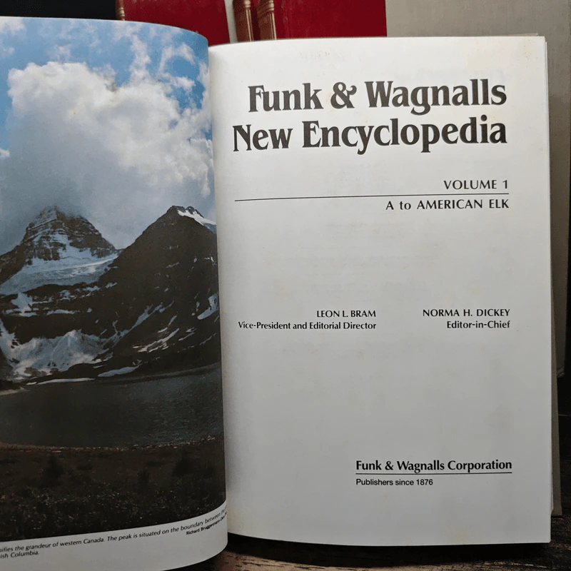 Funk & Wagnalls New Encyclopedia Vol.1-4 รูปที่ 6