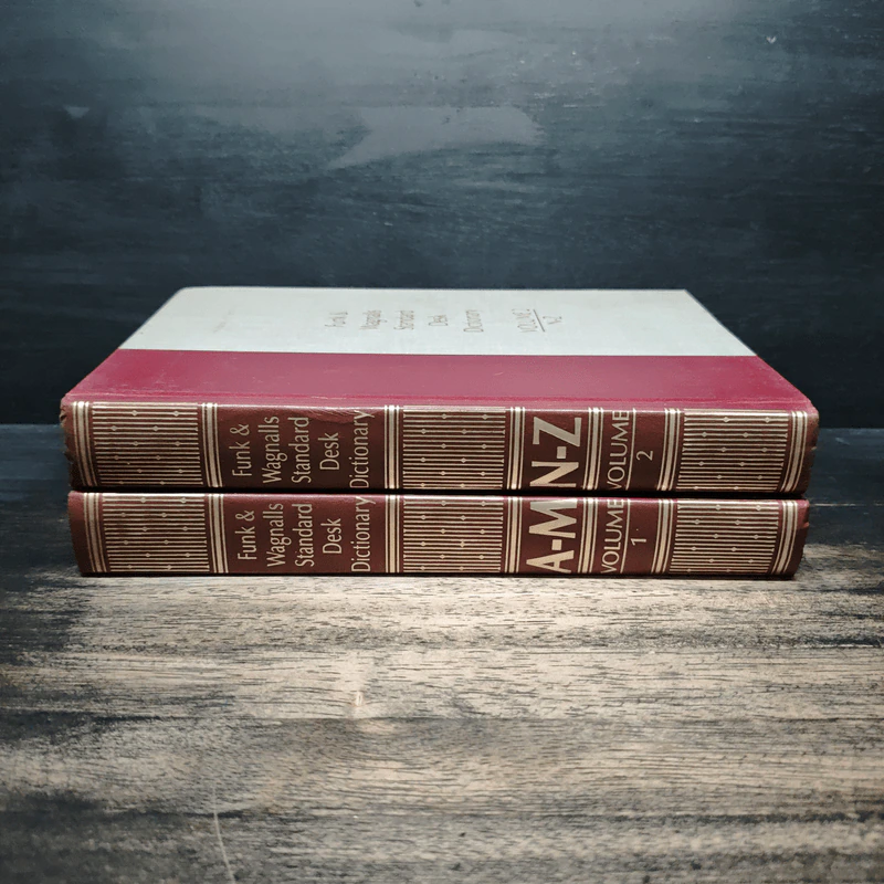 Funk & Wagnalls Standard Desk Dictionary Volume 1-2 รูปที่ 3
