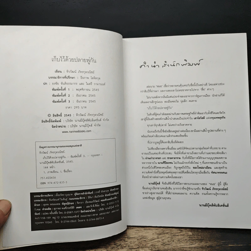 เก็บไว้ด้วยปลายพู่กัน - ทิววัฒน์ ภัทรกุลวณิชย์ รูปที่ 6