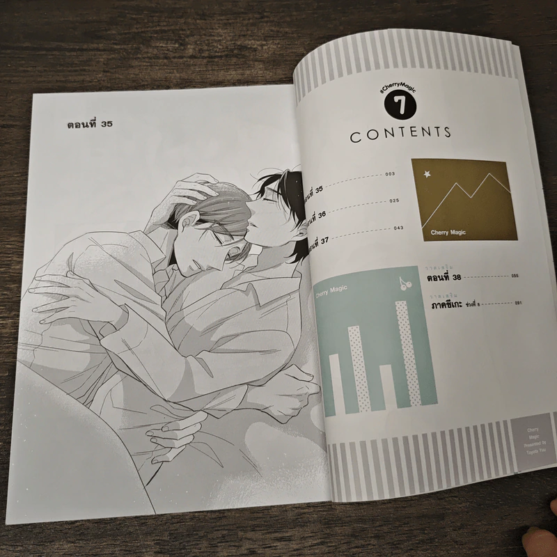 Cherry Magic! 30 ยังซิงกับเวทมนตร์ปิ๊งรัก เล่ม 7 - Yuu Toyota รูปที่ 6