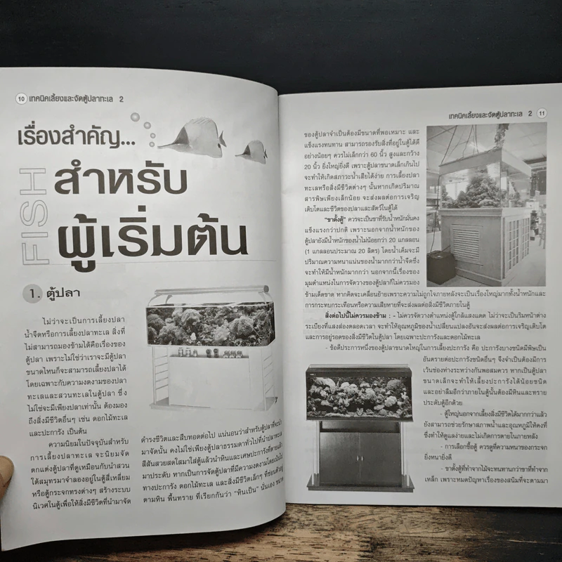 เทคนิคเลี้ยงและจัดตู้ระบบนิเวศ ปลาทะเล รูปที่ 7