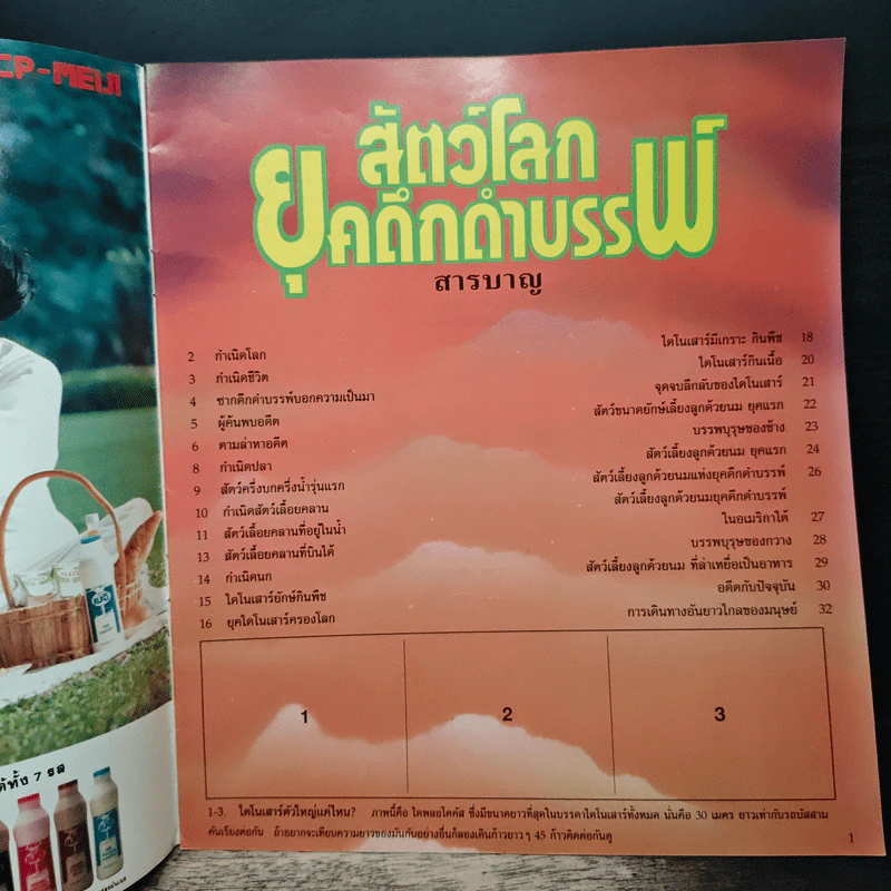 สัตว์โลกยุคดึกดำบรรพ์ รูปที่ 6