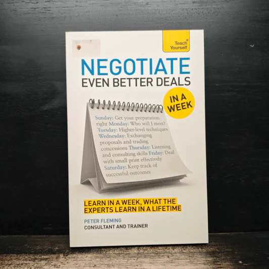 Teach Yourself Negotiate Even Better Deals in a Week - Peter Fleming รูปที่ 1