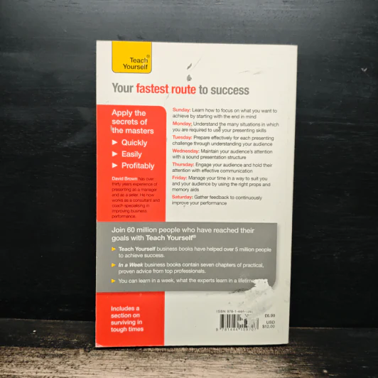 Teach Yourself Successful Presenting in a Week - David Brown รูปที่ 2