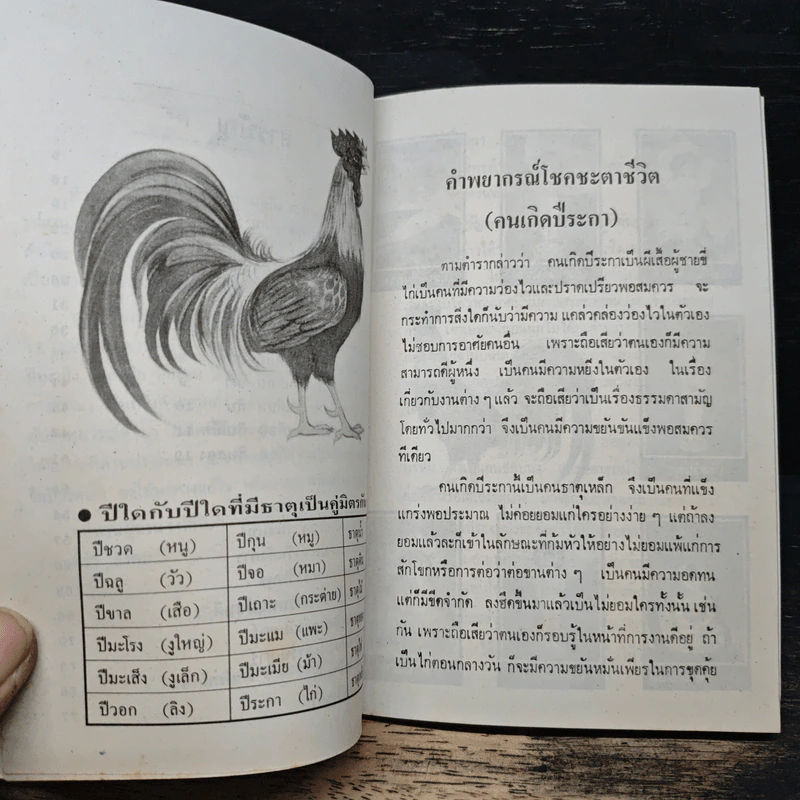 ตำราพยากรณ์สิบสองราศี ปีระกา รูปที่ 7