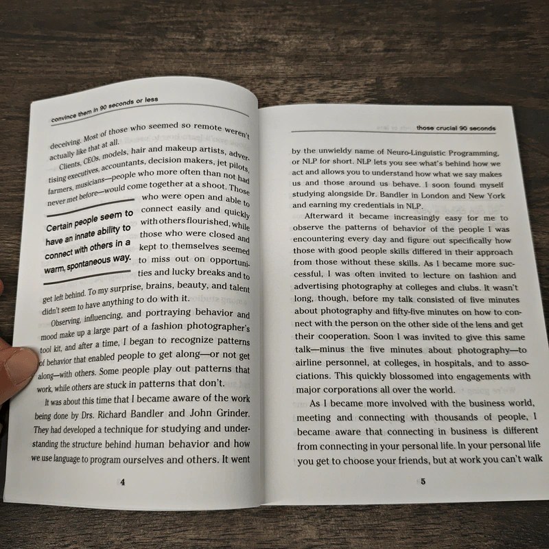 Convince Them in 90 Seconds or Less - Nicholas Boothman รูปที่ 7