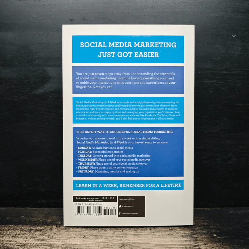 Social Media Marketing in a Week - Nick Smith รูปที่ 2