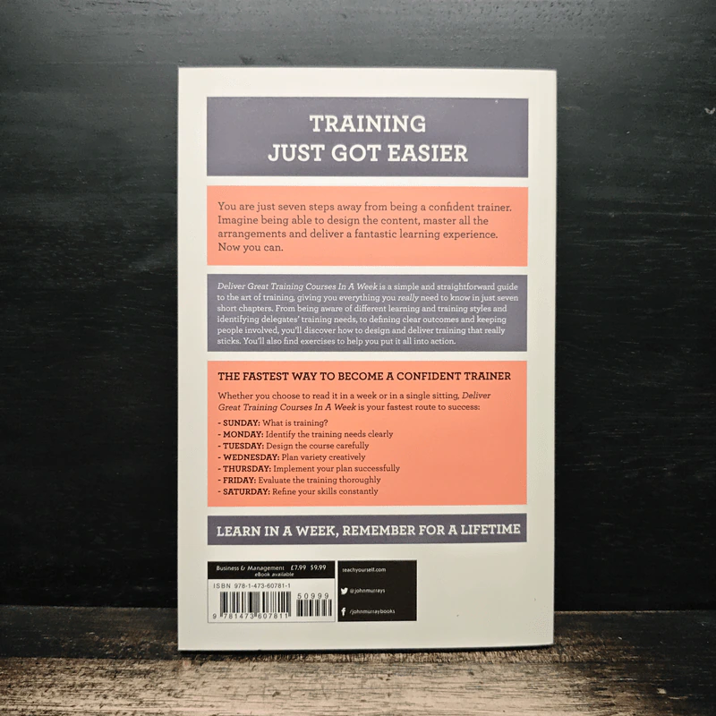 Deliver Great Training Courses In a Week - Martin Manser รูปที่ 2