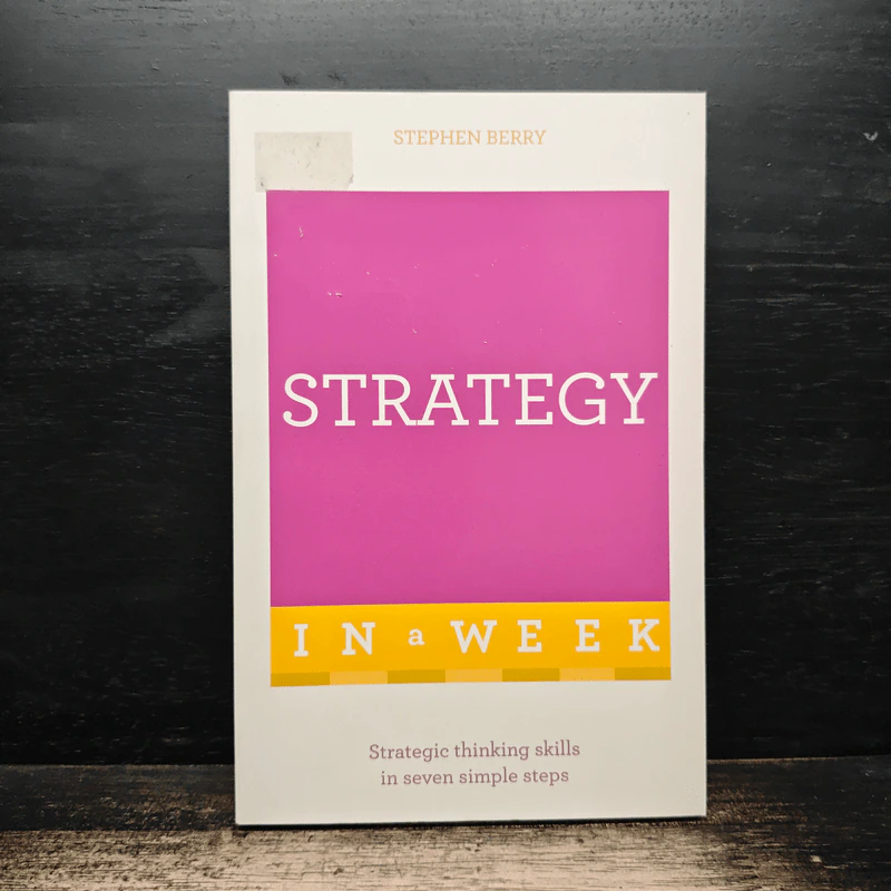 Strategy In A Week - Stephen Berry รูปที่ 1