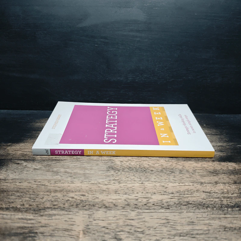 Strategy In A Week - Stephen Berry รูปที่ 3