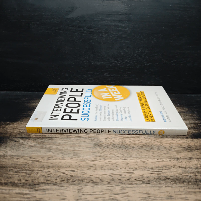 Teach Yourself Interviewing People Successfully in a Week - Mo Shapiro รูปที่ 3