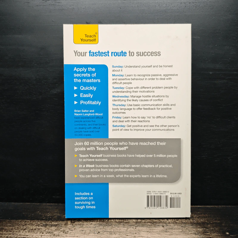 Dealing with Difficult People - Brian Salter, Naomi Langford-Wood รูปที่ 2