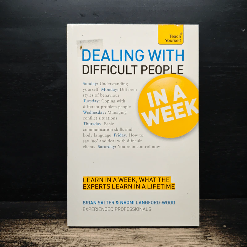 Dealing with Difficult People - Brian Salter, Naomi Langford-Wood รูปที่ 1