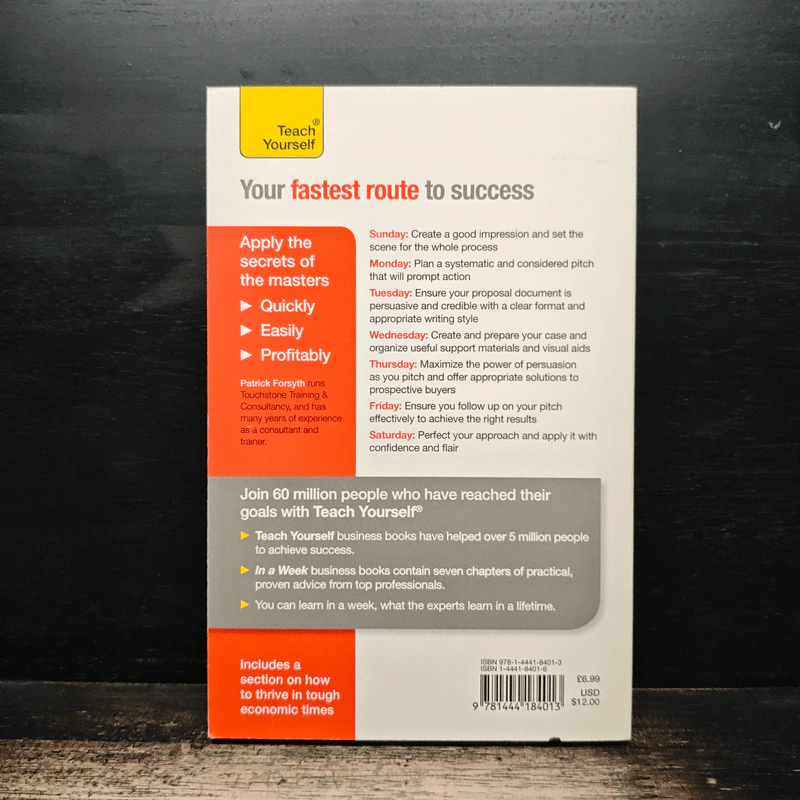 Successful Pitching For Business In A Week - Patrick Forsyth รูปที่ 2