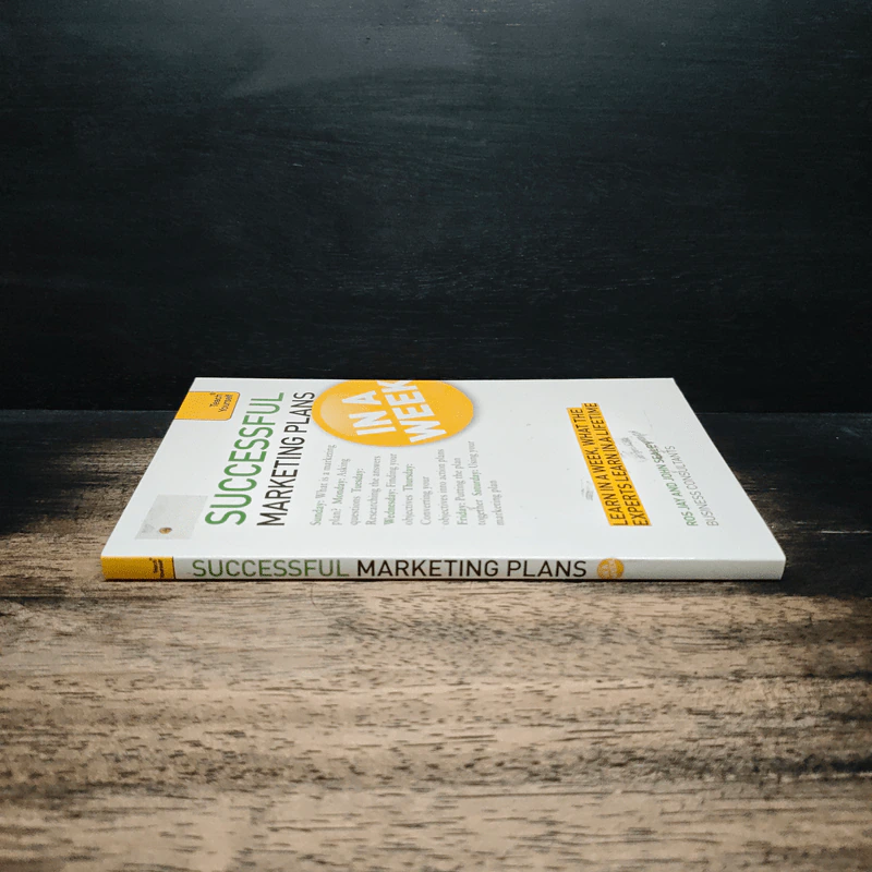 Teach Yourself Successful Marketing Plans in a Week - Ros Jay, John Sealey รูปที่ 3