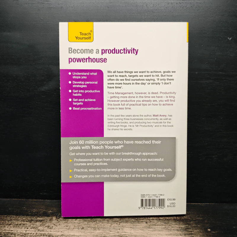 Boost Your Productivity and Achieve Your Goals - Matt Avery รูปที่ 2