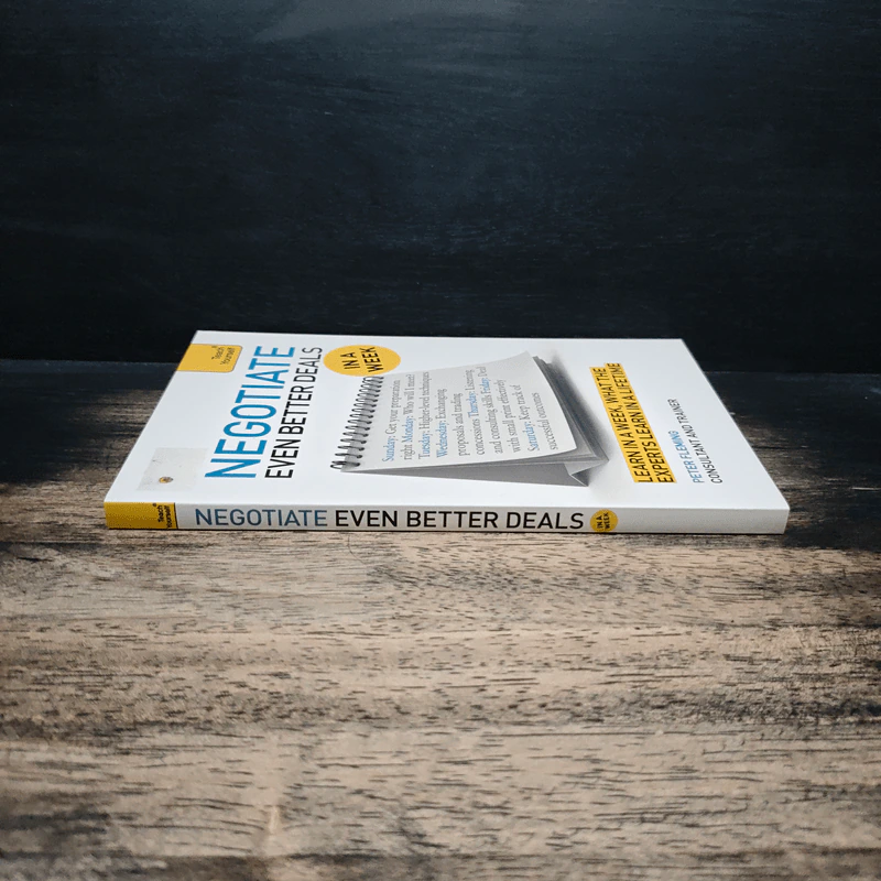 Teach Yourself Negotiate Even Better Deals in a Week - Peter Fleming รูปที่ 3