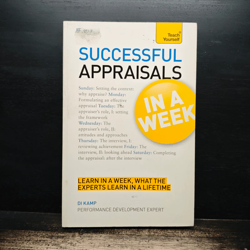 Teach Yourself Successful Appraisals In A Week - Di Kamp รูปที่ 1