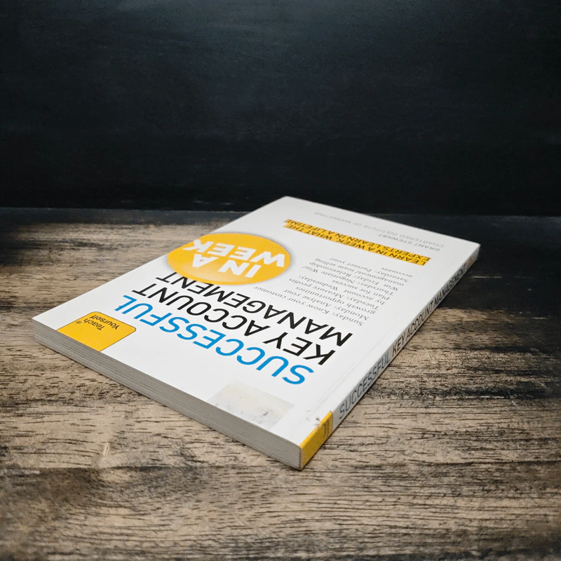 Teach Yourself Successful Key Account Management in a Week - Grant Stewart รูปที่ 5