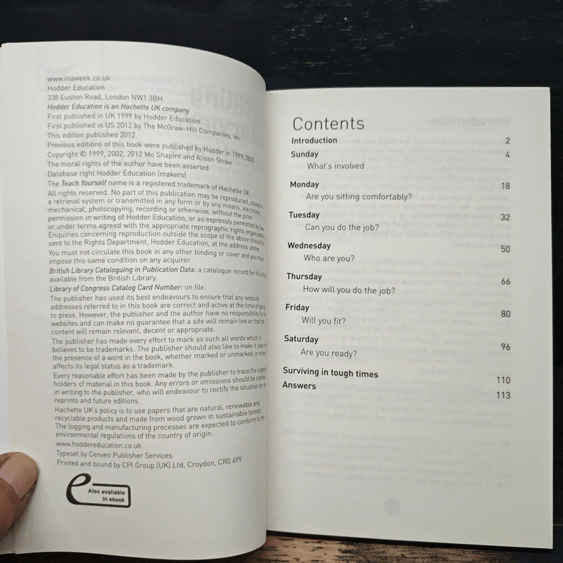 Teach Yourself Tackling Interview Questions in a Week - Mo Shapiro, Alison Straw รูปที่ 5