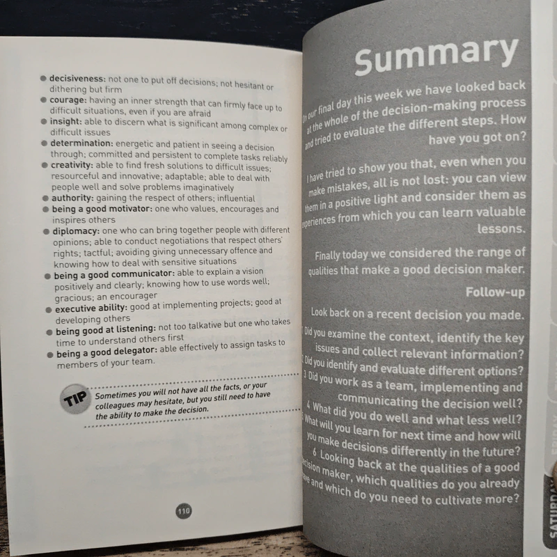 Teach Yourself Successful Decision Making In A Week - Martin Manser รูปที่ 9
