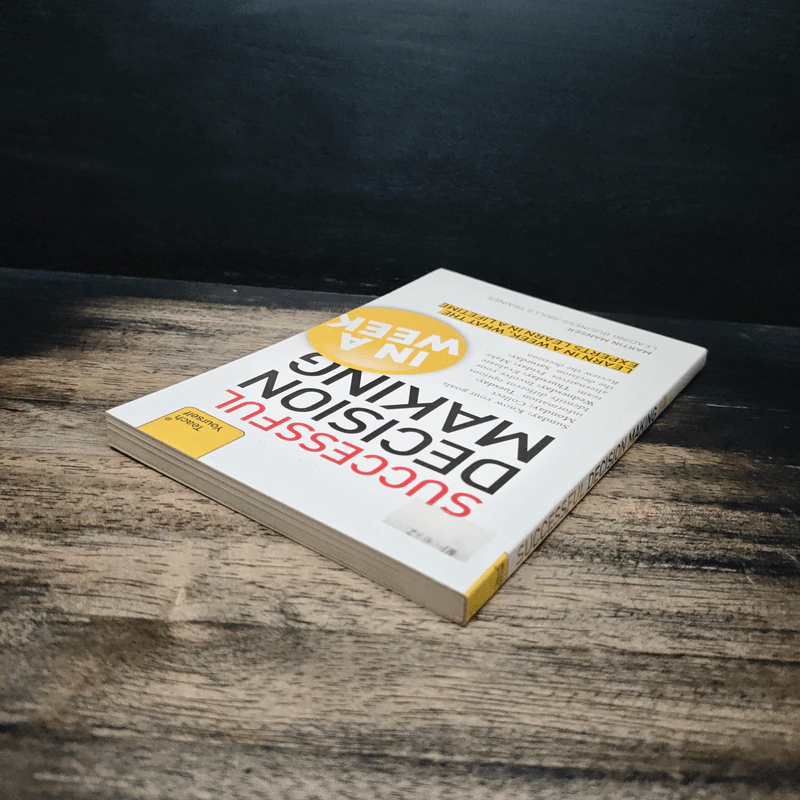 Teach Yourself Successful Decision Making In A Week - Martin Manser รูปที่ 5